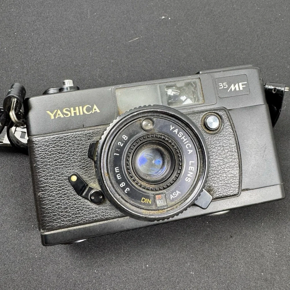 Vintage Yashica 35 MF‎ Camera UNTESTED/ AS IS